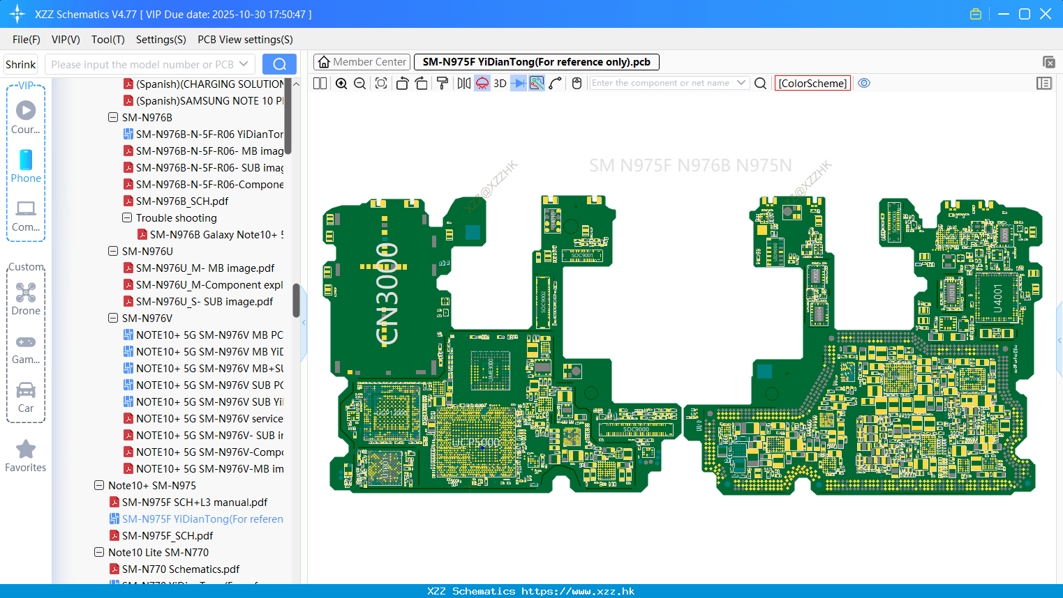 Samsung SM-N975F bitmap(For Reference Only)